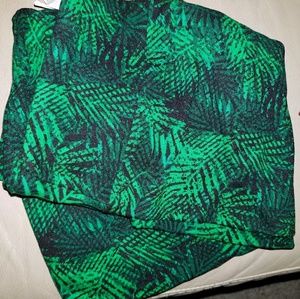 LuLaRoe Leggings OS Palm Leaves